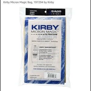 (5) Bags of 3 Kirby Micron Magic Bags 197294 - 15 total vacuum bags
